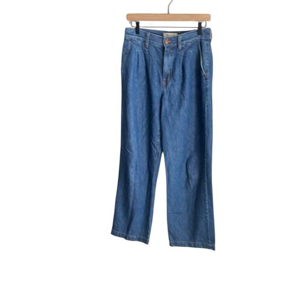 Madewell The Harlow Wide-Leg Baggy Straight Jean in Fairson Wash - Picture 2 of 16